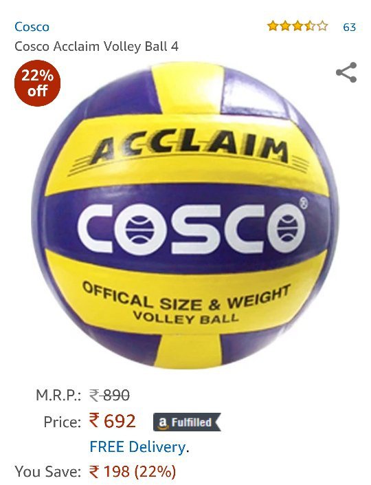 Which Volleyball is Best Nivia Or Cosco?